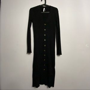 Full Length Ribbed Knit dress (Maternity Option)
